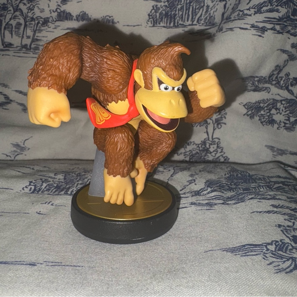 Donkey Kong Nintendo Switch Super Smash Bros Amiibo Figure